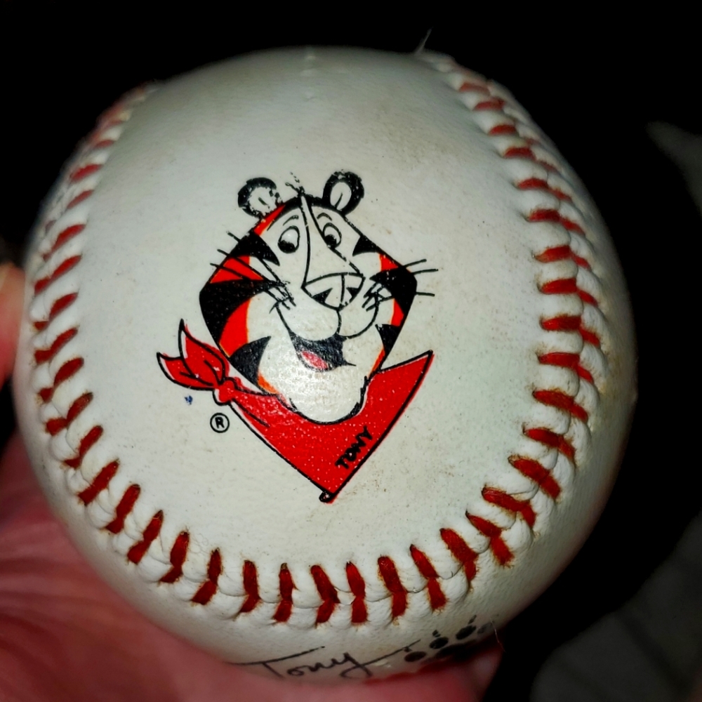 Vintage Tony the Tiger baseball
